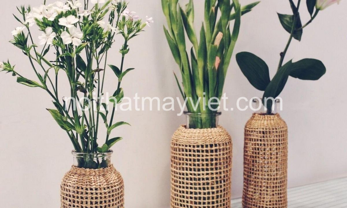 Bình Hoa Mây Tre MS005